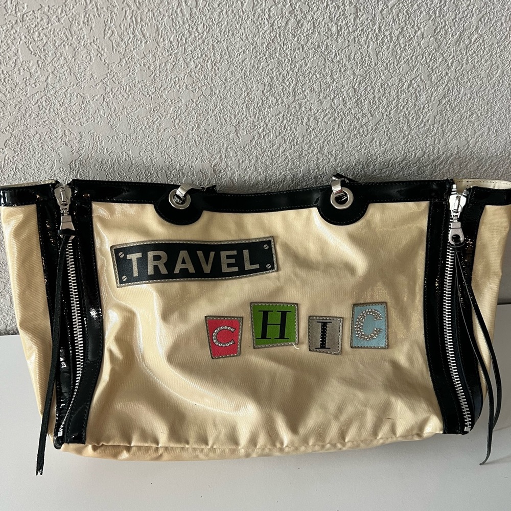 Barbara Rihl Double Zipper Handbag “Travel Chic”